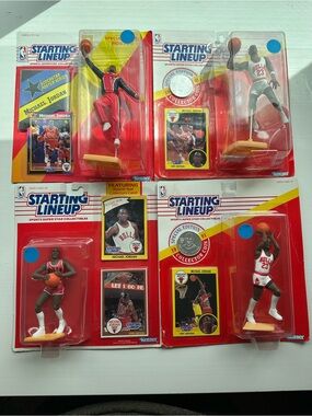 Starting Lineup Kenner Michael Jordan Bulls Collector Figures